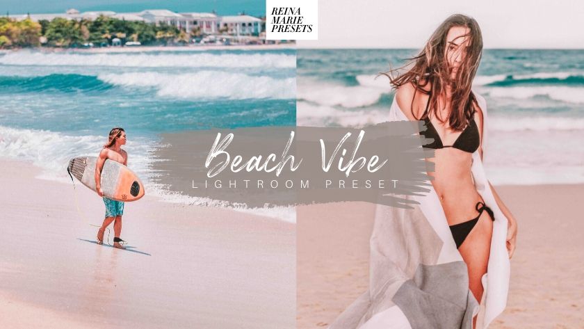 xfree beach vibe lightroom preset