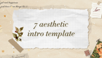 7 Best Aesthetic Intro Templates No Text