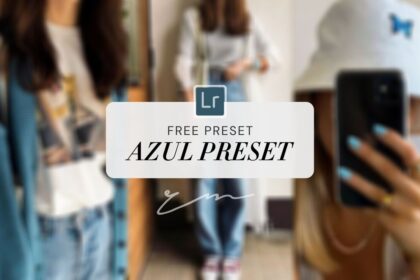 Azul Blue Free Lightroom Preset Free DNG