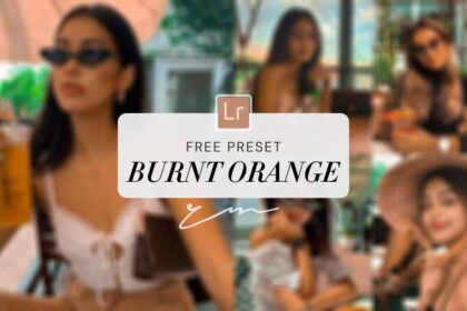 Free Burnt Orange Preset Lightroom Preset