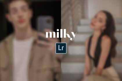 milky free lightroom preset