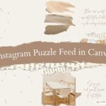 How to make INSTAGRAM PUZZLE FEED in Canva