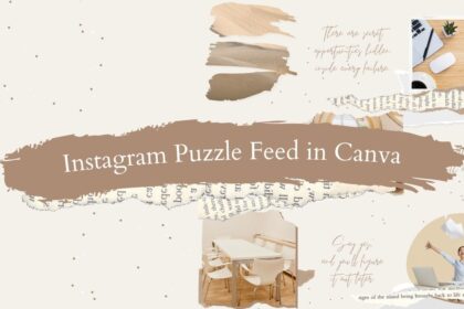 How to make INSTAGRAM PUZZLE FEED in Canva